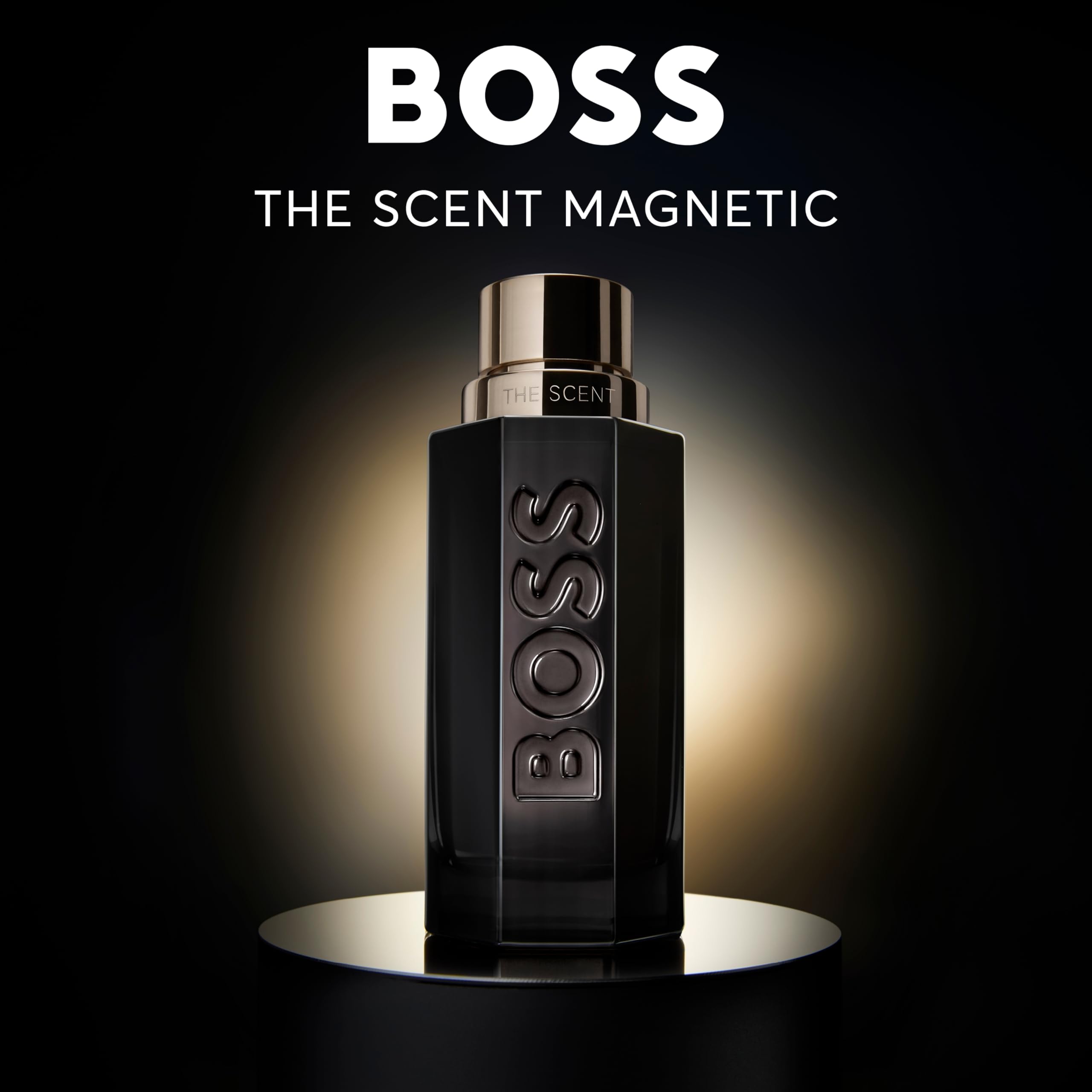 Hugo Boss The Scent Magnetic Eau de Parfum for Men - Amber Cologne with Maninka Fruit & Vanilla Notes - Long Lasting Fragrance - Perfect for Date Night & Special Occasions