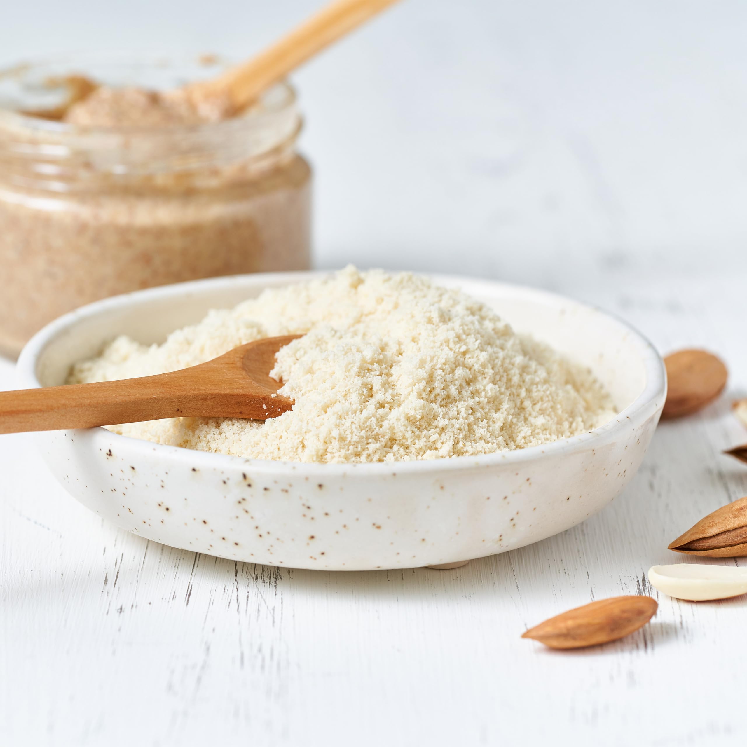 Organic Blanched Almond Meal/Flour 35.3oz (Pack of 6) | Non-GMO, Vegan, Gluten-Free | Perfect for Baking, Smoothies & Keto Recipes