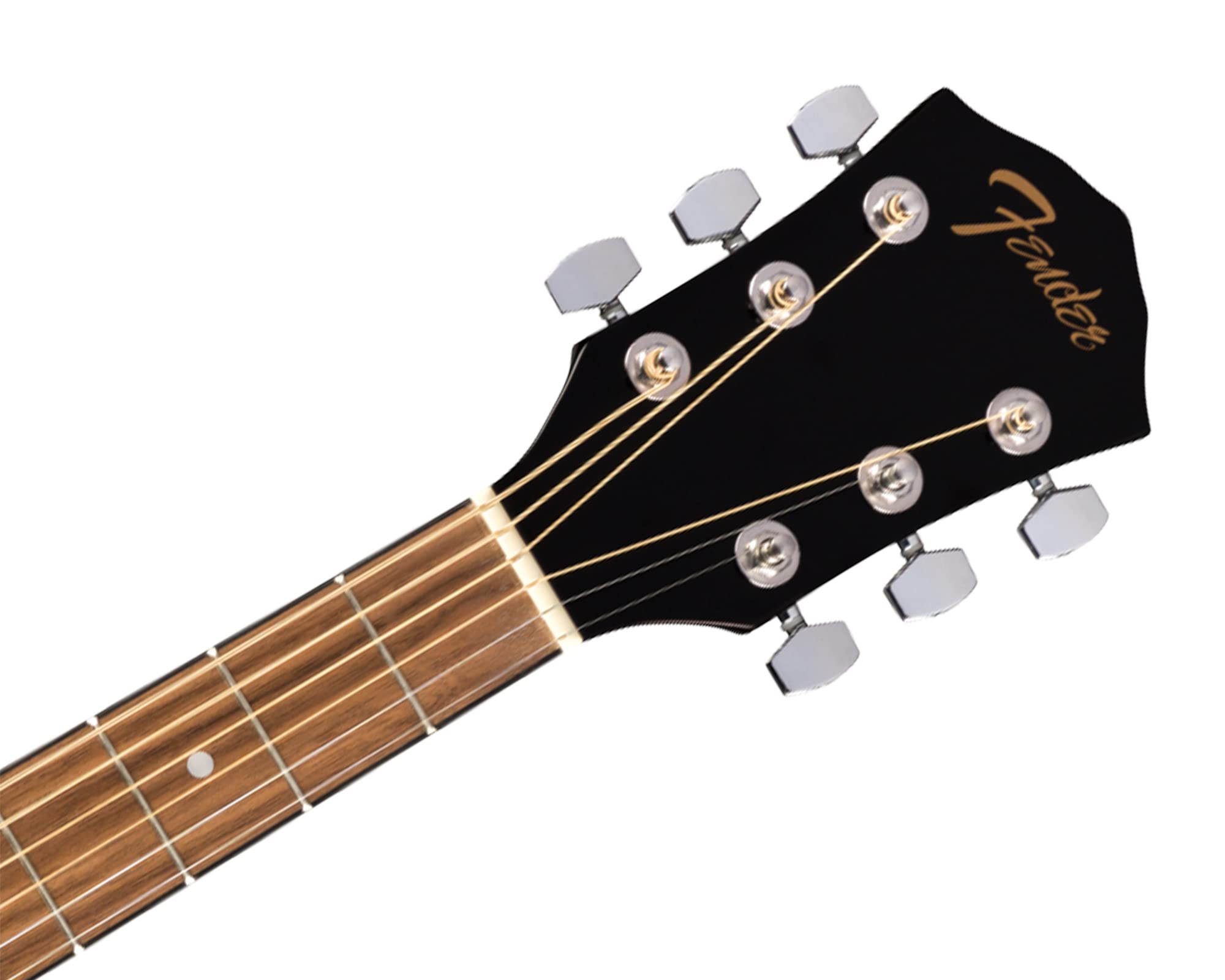Fender FA-125 Dreadnought Acoustic Guitar Sunburst Bundle with Hard Case, Tuner, Strap, Strings, Picks & Instructional DVD - Perfect for Beginners, Campfires, Live Performances & Home Practice