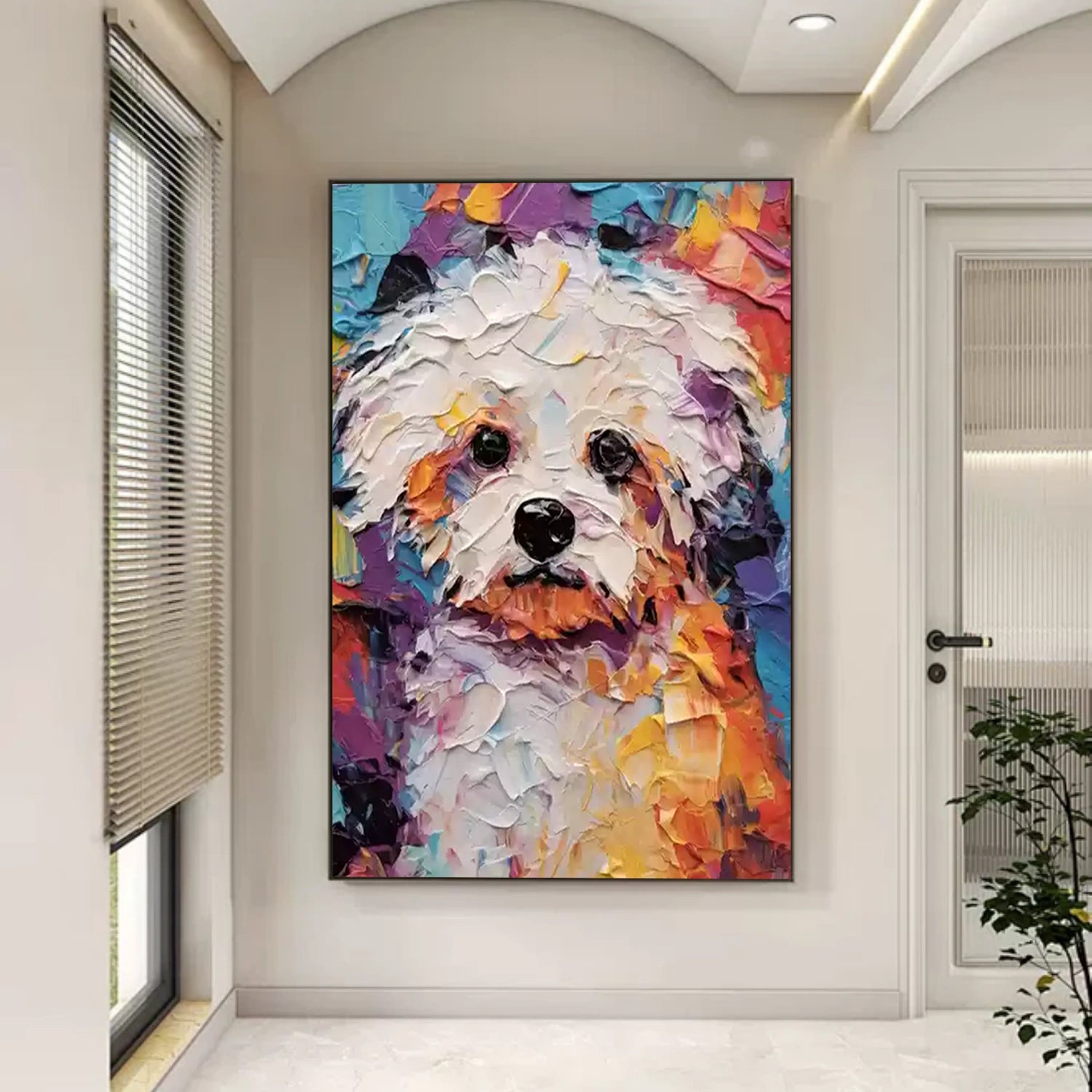 Animal Art Painting #AP146 - Handmade Wildlife Canvas Art for Home & Office Decor | Perfect for Living Room, Bedroom, or Gift