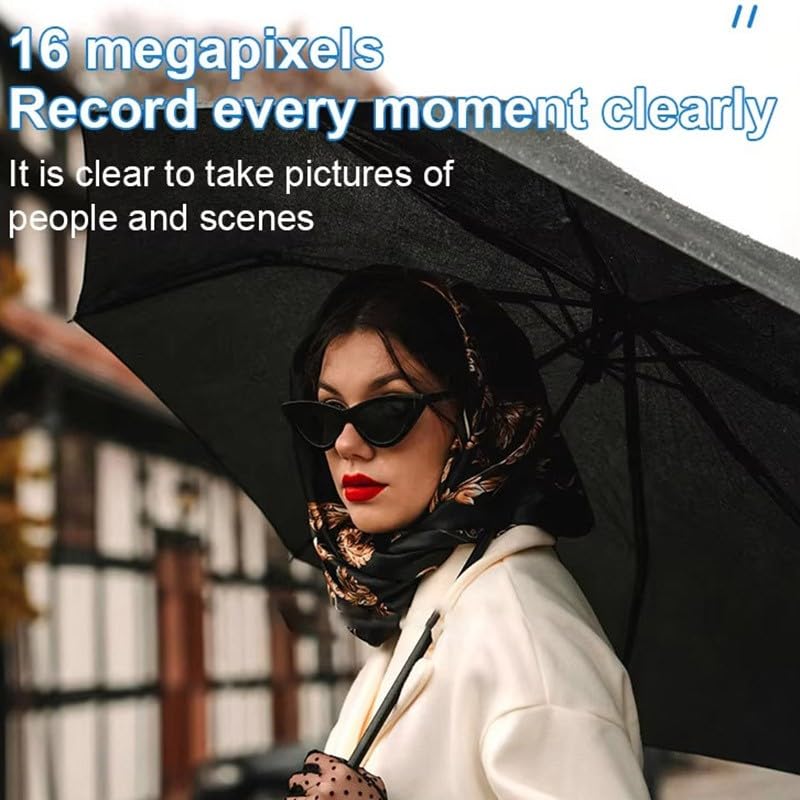 1080P HD Digital Video Camera with 16X Zoom - Compact Portable Camcorder for Vlogging, Travel, Family Events & YouTube Recording