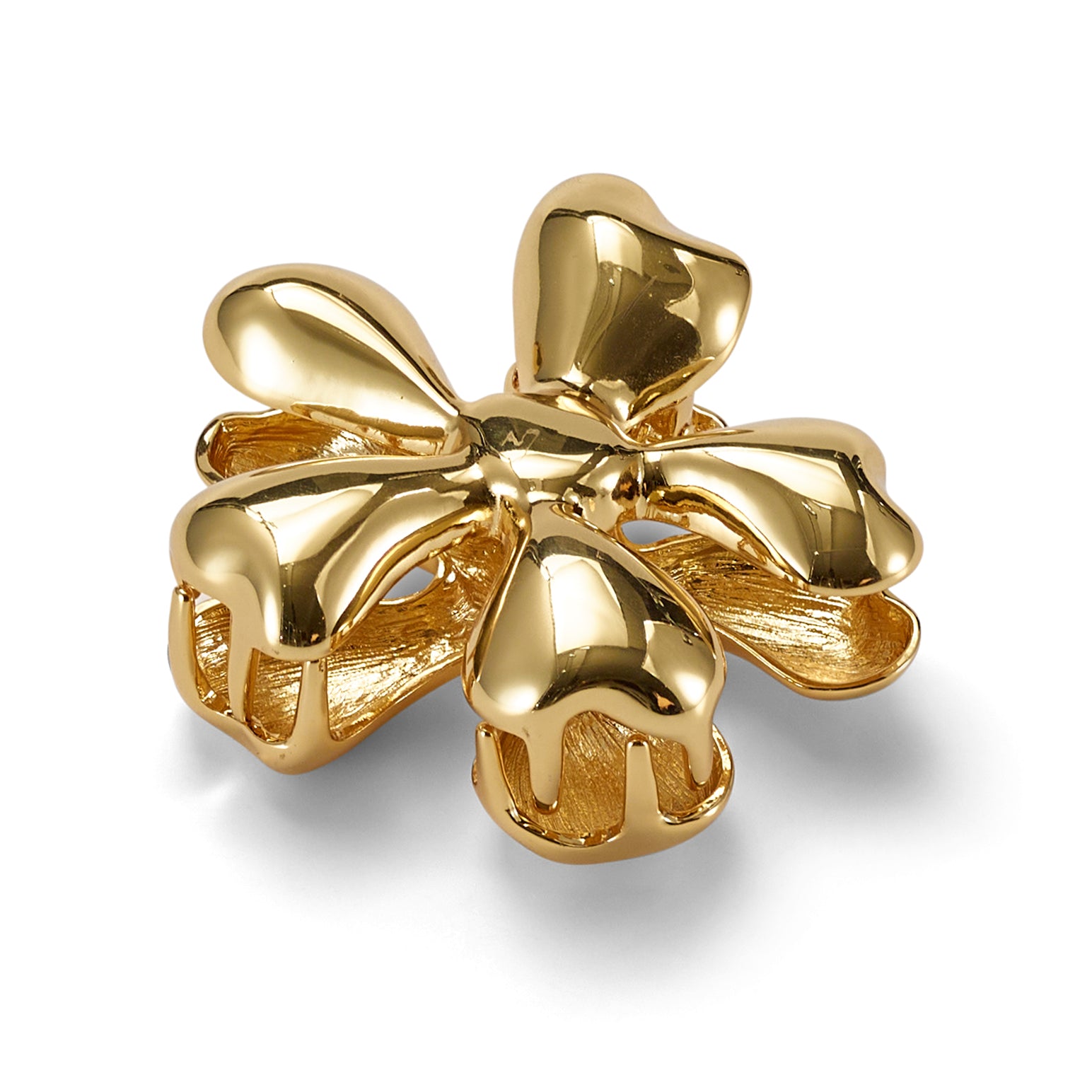 Glossy Daisy Claw Clip - Hair Clips for Women, Non-Slip Hair Claw Clips for Thick Hair, Cute Hair Accessories for Girls - Perfect for School, Work, Parties & Everyday Use