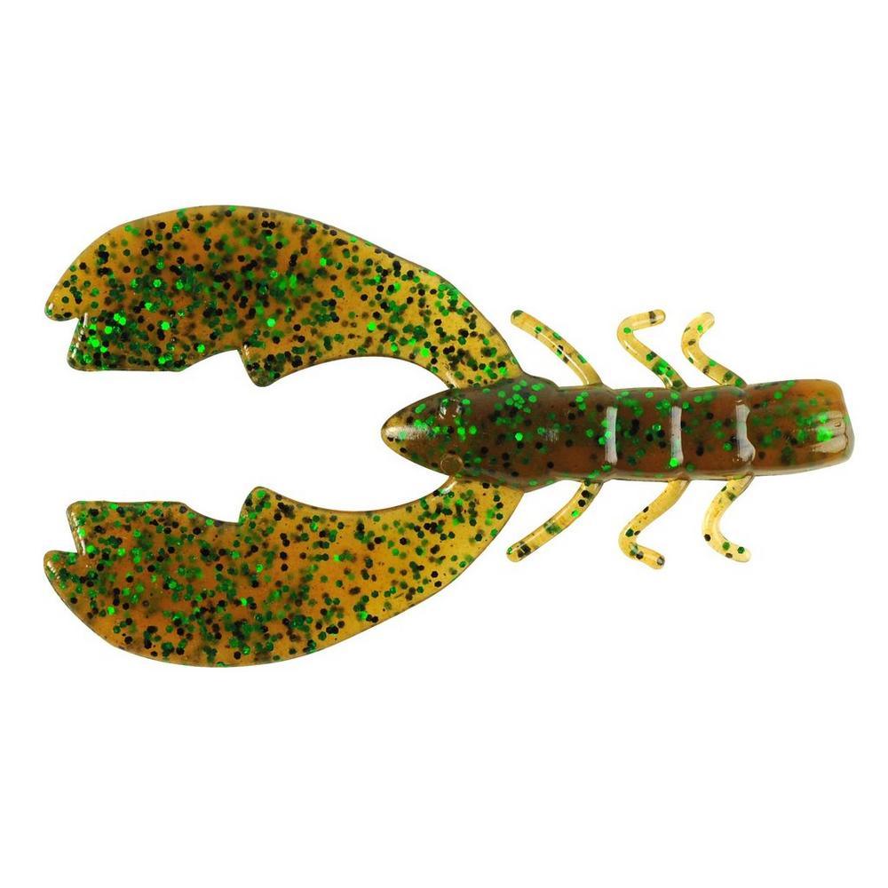 Berkley PowerBait Chigger Craws - Soft Plastic Fishing Bait for Bass, Trout & Panfish - Ideal for Freshwater & Saltwater Fishing