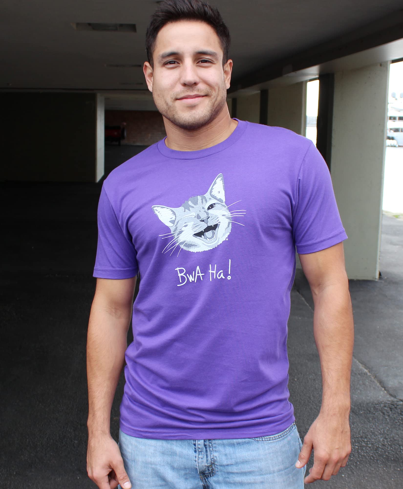 Funny Cat Lover T-Shirt for Men & Women - Perfect Gift for Cat Dad & Mom - Cute Pet Owner Apparel for Casual Wear & Gifts