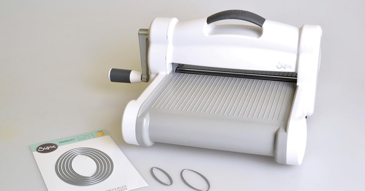 Sizzix Big Shot Plus Die Cutting Machine - Perfect for Scrapbooking, Card Making & DIY Crafts | Compatible with Thin Dies & Embossing Folders