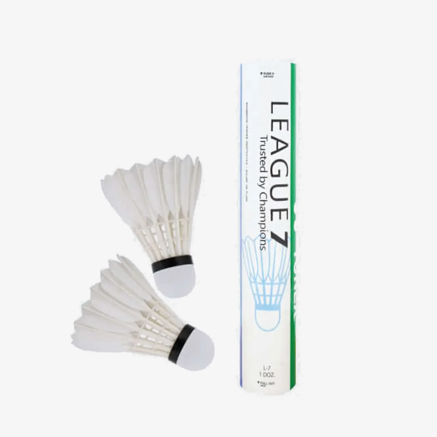 Yonex League 7 Feather Badminton Shuttlecocks - Premium Goose Feather Birdies for Professional & Recreational Play - Perfect for Tournaments, Training & Backyard Games
