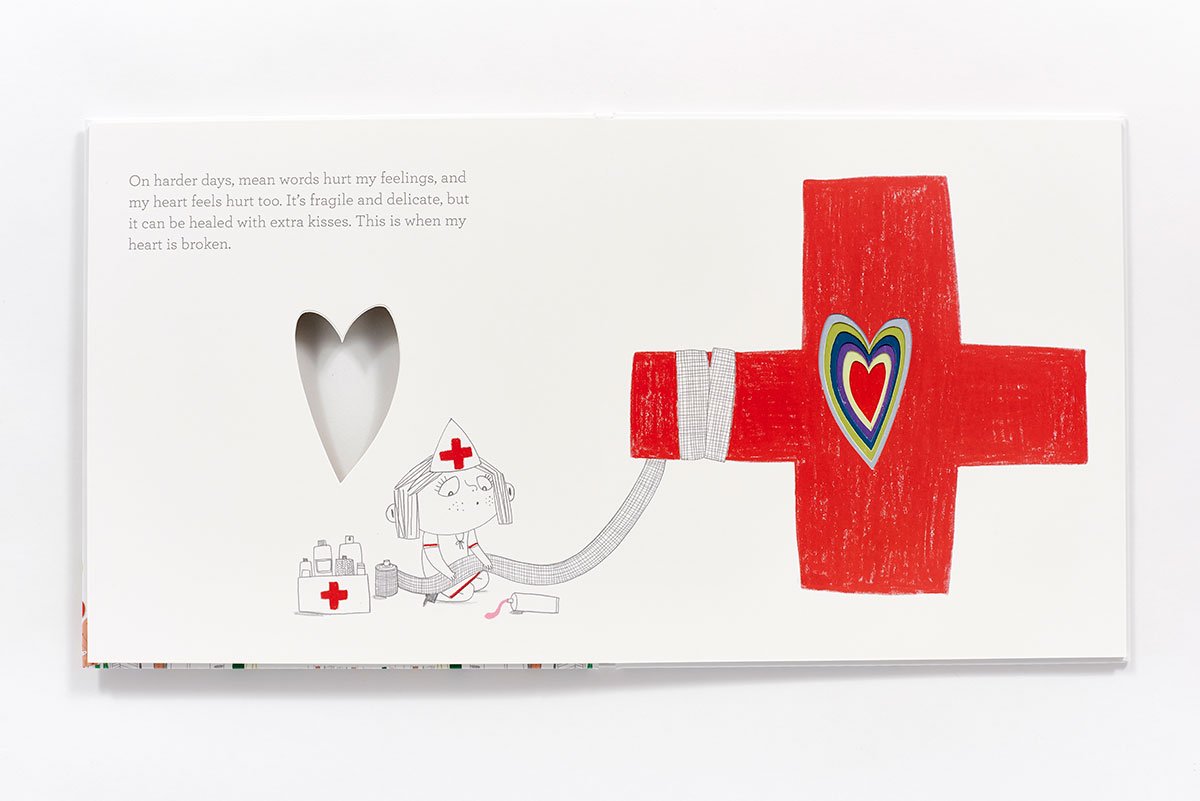 In My Heart: A Book of Feelings by Jo Witek - Illustrated Children's Hardcover Book About Emotions for Toddlers & Preschoolers | Perfect for Bedtime Reading & Emotional Learning
