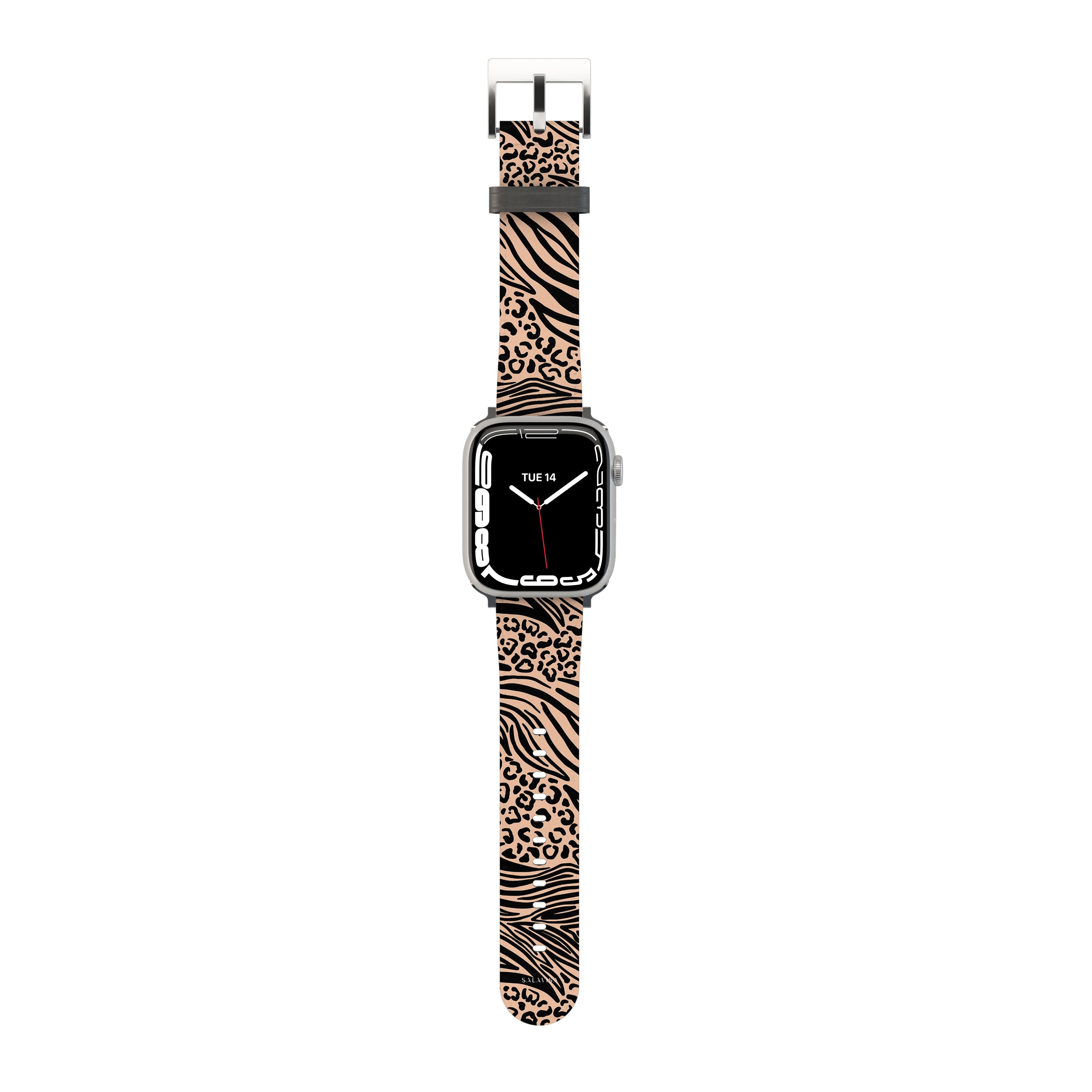 Premium Zebra Print Apple Watch Band - Stylish & Durable Replacement Strap for Apple Watch Series 1-9 - Perfect for Workouts, Fashion & Everyday Wear