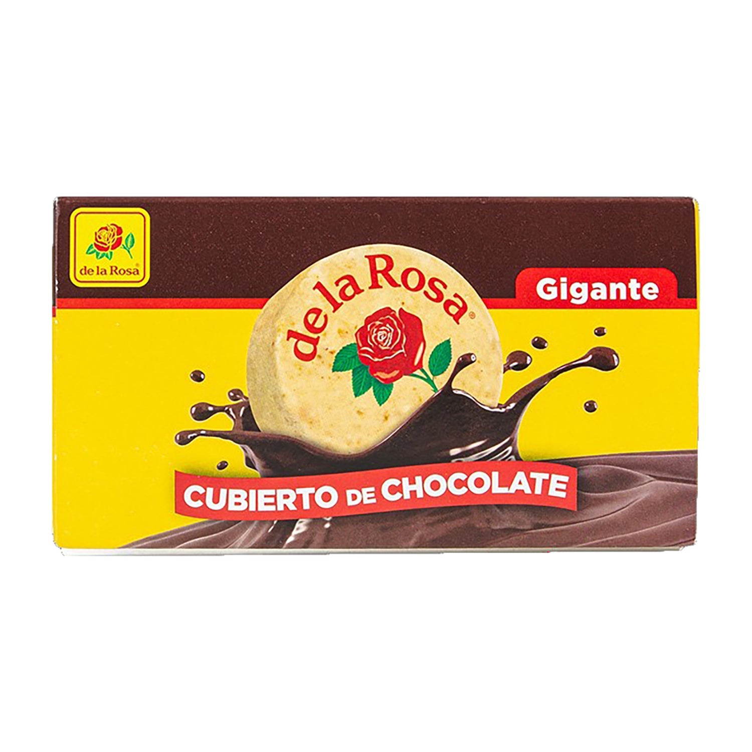De La Rosa Giant Chocolate Covered Mazapan Peanut Candy | 12 Count Box | Perfect for Parties, Gifts & Mexican Dessert Lovers