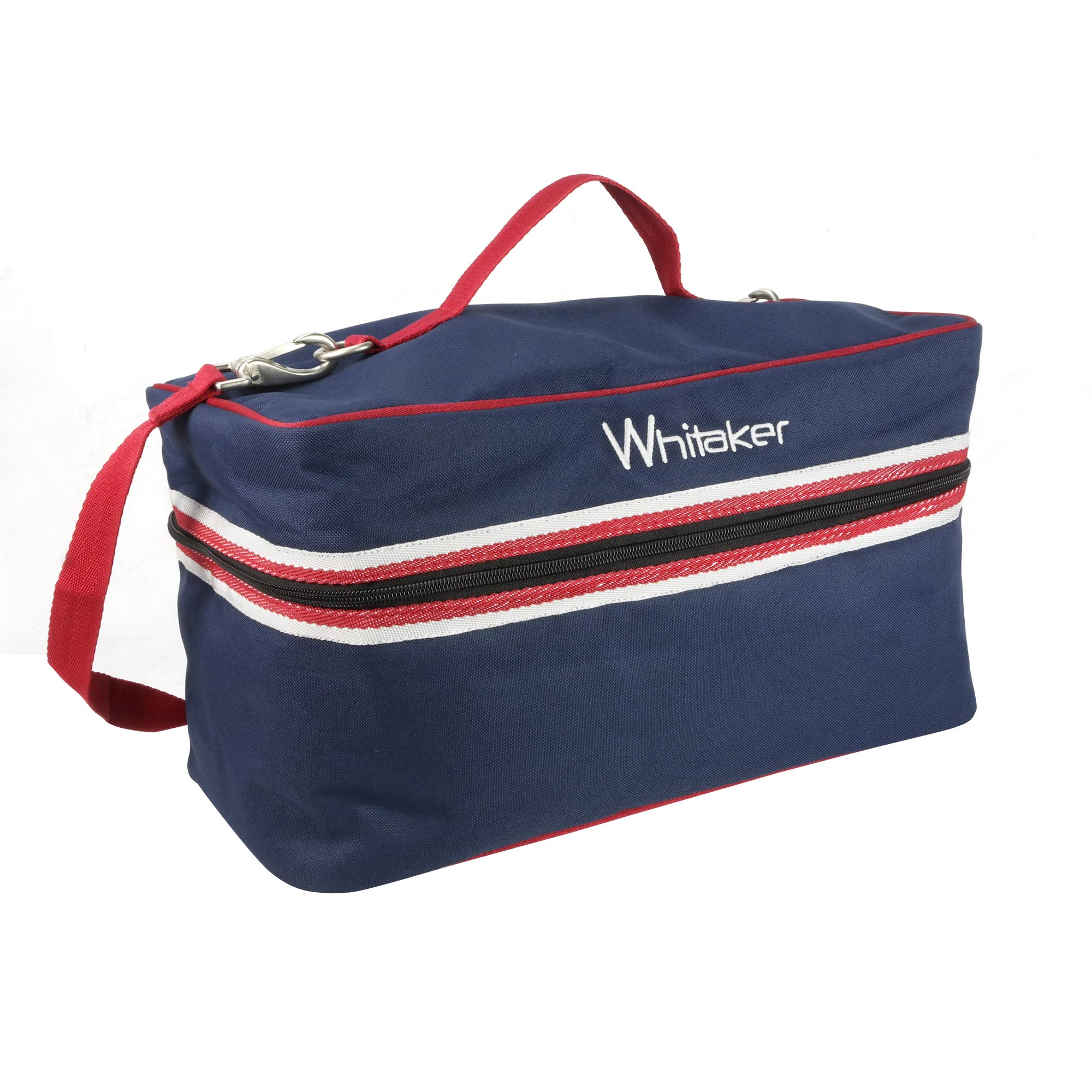 Kettlewell Grooming Bag - One Size Navy & Red - Perfect for Dog Grooming, Travel & Pet Care Essentials