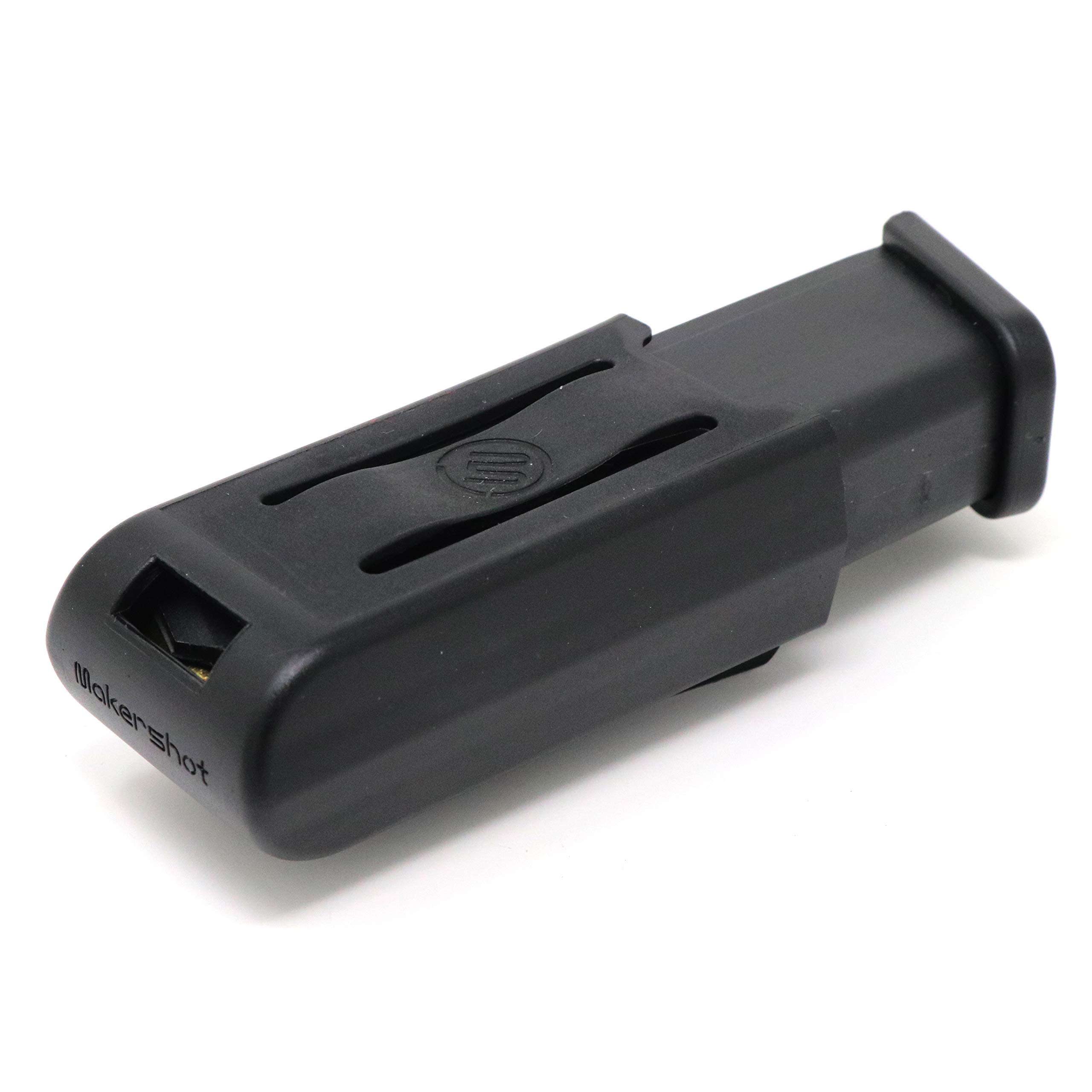 MakerShot Magazine Carrier - Tactical Gun Belt Magazine Holster for Pistol & Handgun | Durable Ammo Storage & Clip Holder | Perfect for Range Shooting, Hunting & Tactical Training