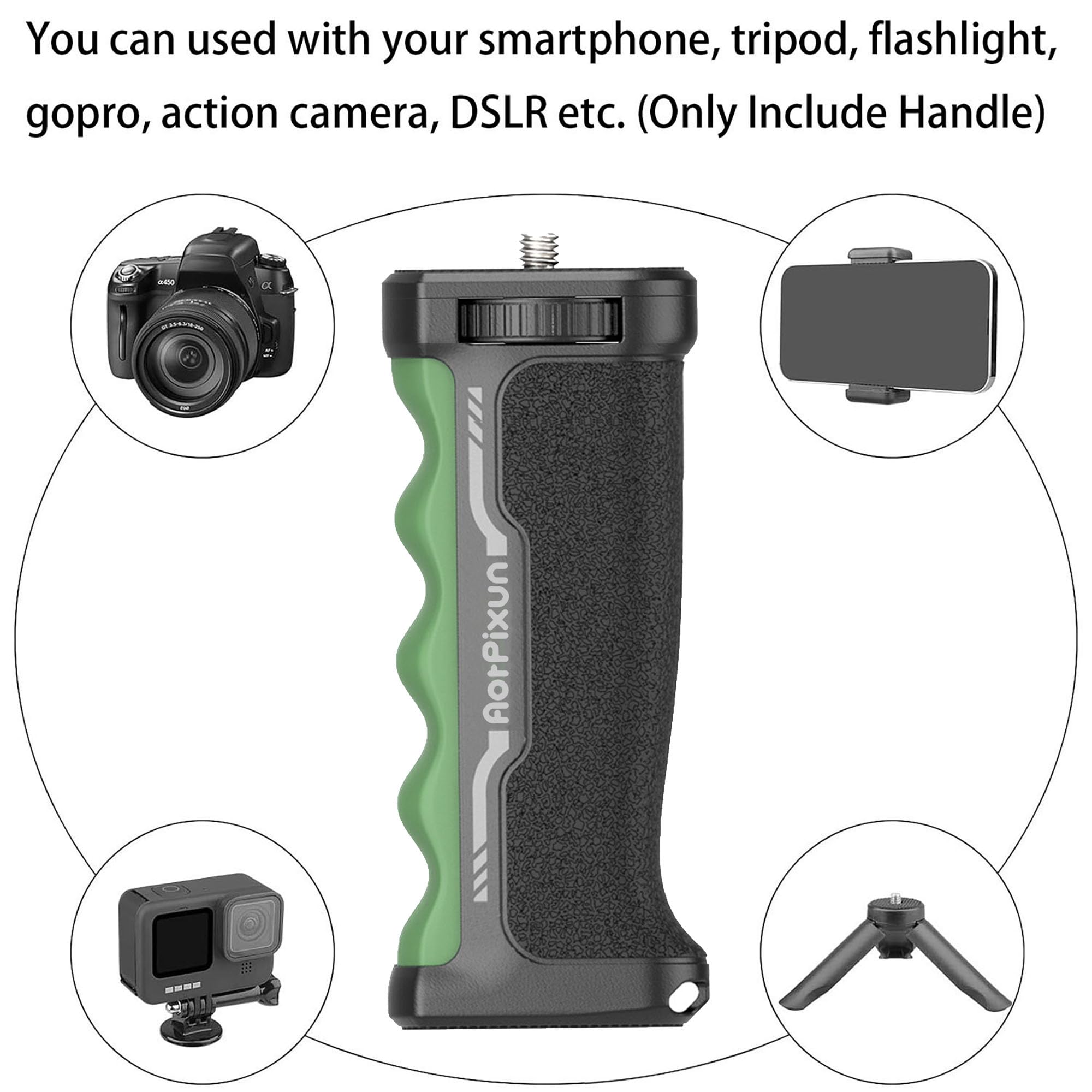 Professional Ergonomic Camera Handle Grip - Universal 1/4