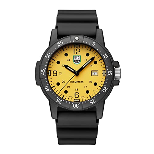 Dial: Yellow, Band: Black, Numbers: Black, Model: X2.2005