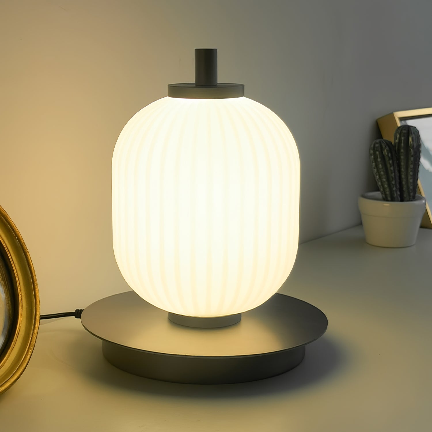 Modern Collier Table Lamp - Adjustable LED Desk Light for Home Office, Bedroom & Study - Warm White & Cool White Light Modes for Reading, Working & Relaxing