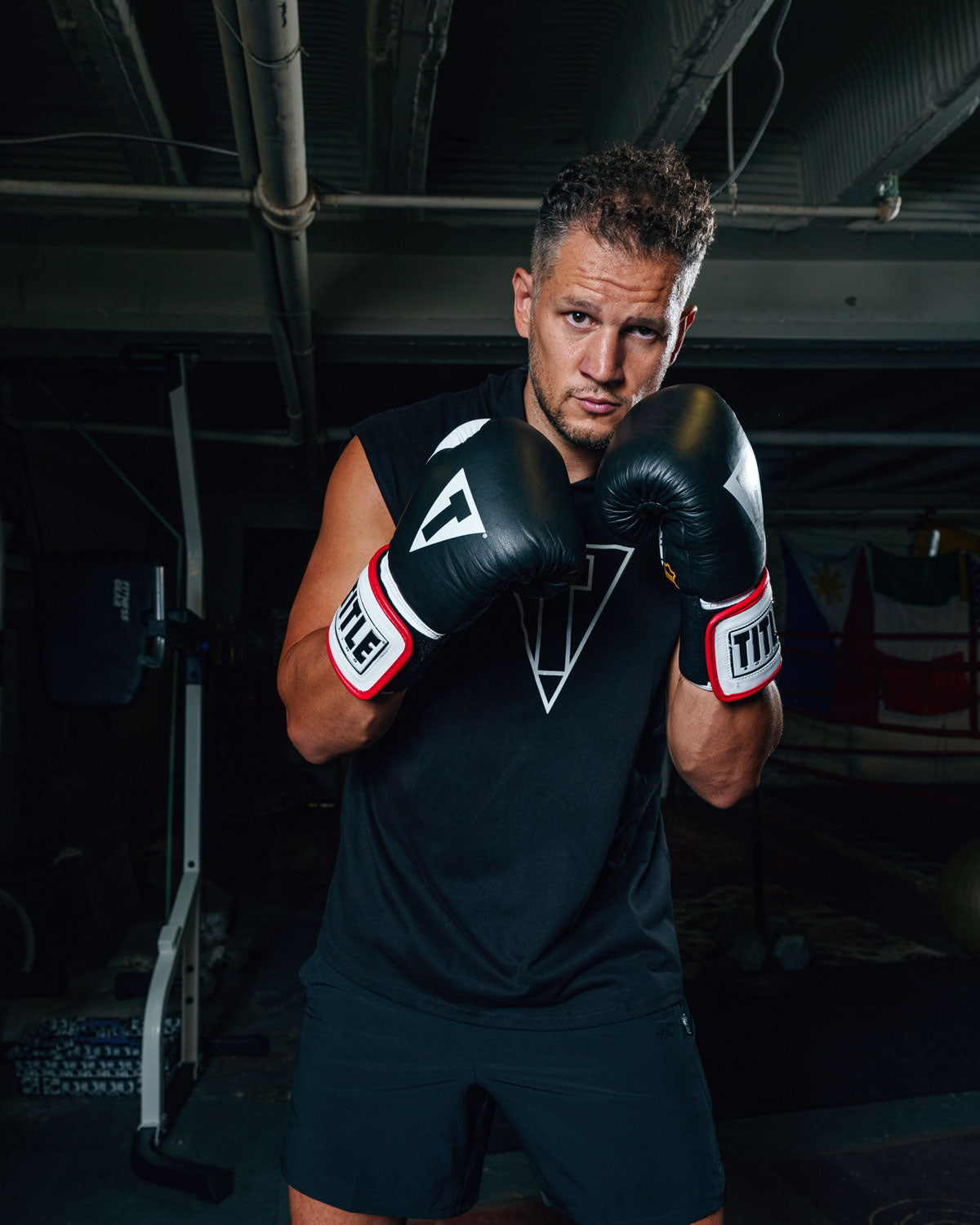 TITLE Boxing Gel World Elastic Training Boxing Gloves - Premium MMA & Kickboxing Gear for Fitness, Sparring & Heavy Bag Workouts