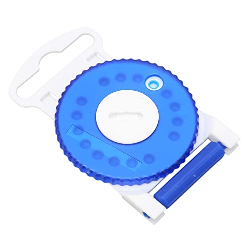 Waterproof ABS Wax Guard Wheel for Hearing Aids - HF3 Cleaning Accessories for Elderly (Blue) | Prevent Earwax Buildup & Protect Hearing Devices
