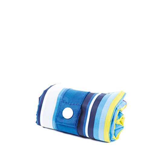 LOQI NAUTICAL Collection Bags - Waterproof & Lightweight Reusable Shopping Tote - Perfect for Beach, Travel & Grocery Shopping