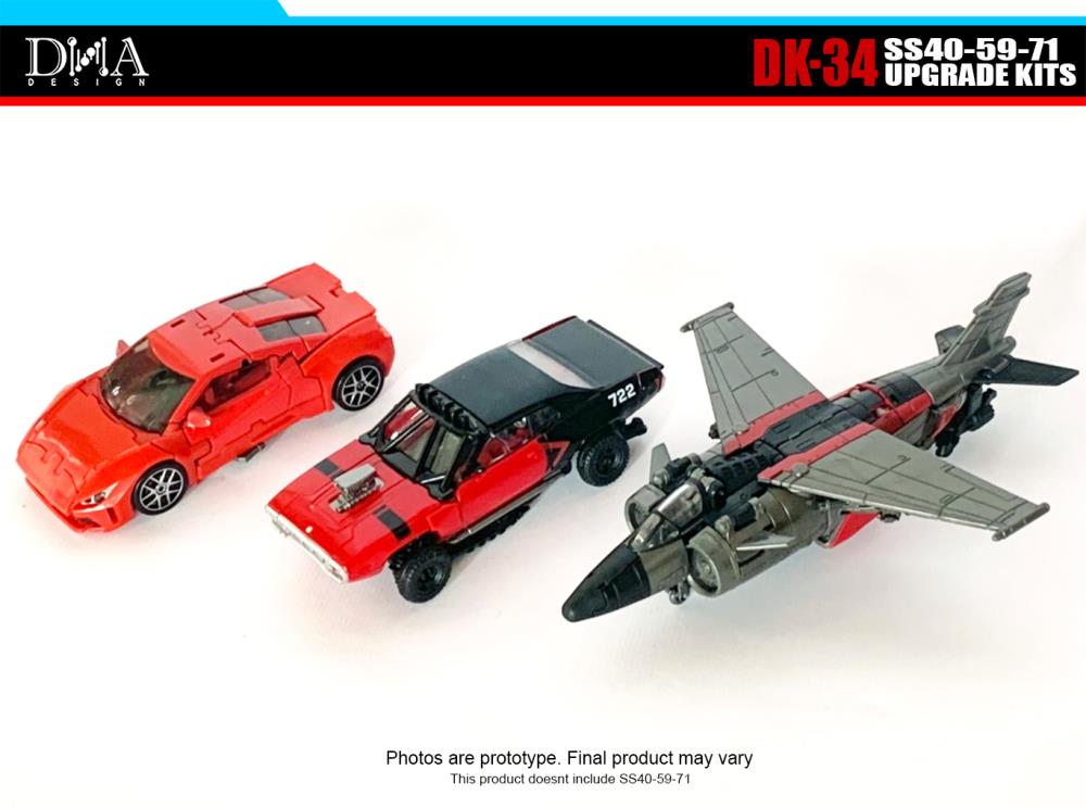 DNA Design DK34 Upgrade Kit for SS40 59 71 - Enhance Your Model Kit Performance - Perfect for Collectors & Hobbyists