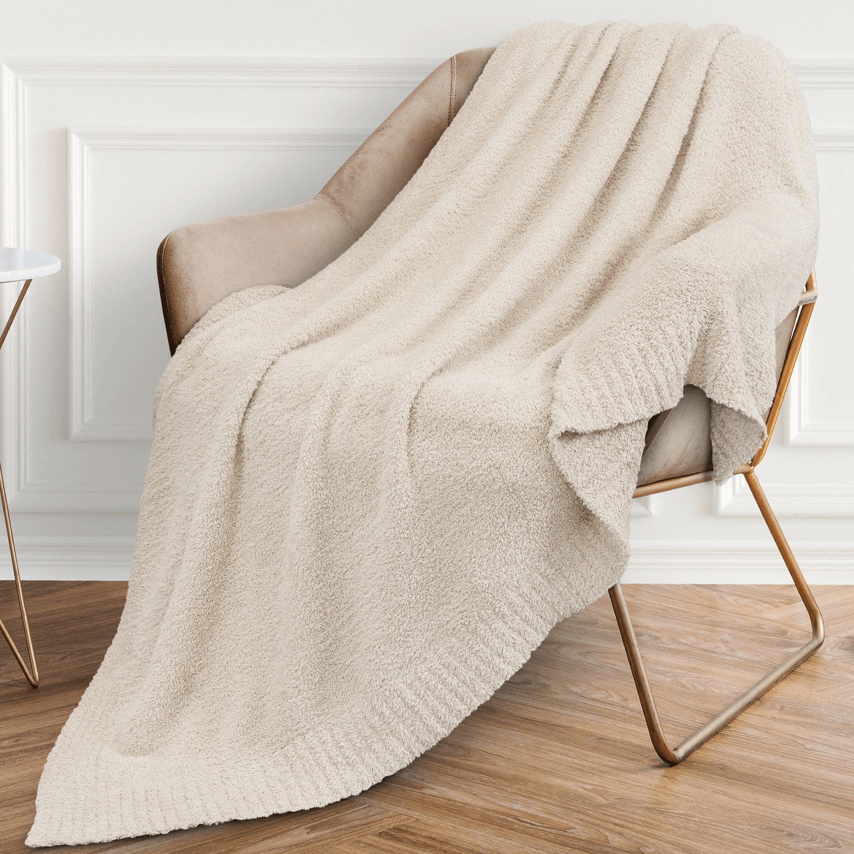 Ultimate Self Care Gift Basket for Women - Buttery Soft Chenille Blanket & Luxury Spa Items | Perfect Birthday, Anniversary, Mother's Day Gift for Her | Relaxation & Pampering at Home