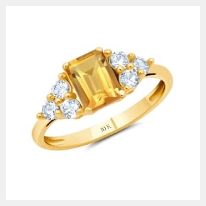 Citrine | Yellow Gold