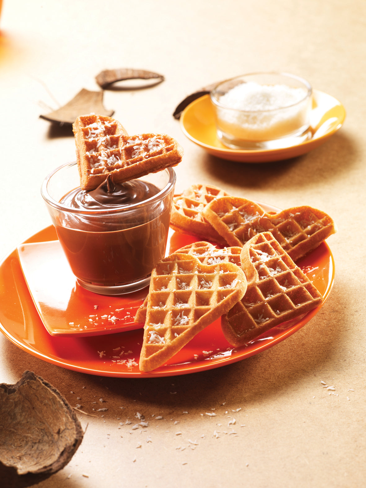 Tefal XA8006 Snack Collection Accessory Plates for Heart Waffles - Perfect for Breakfast, Desserts & Party Snacks