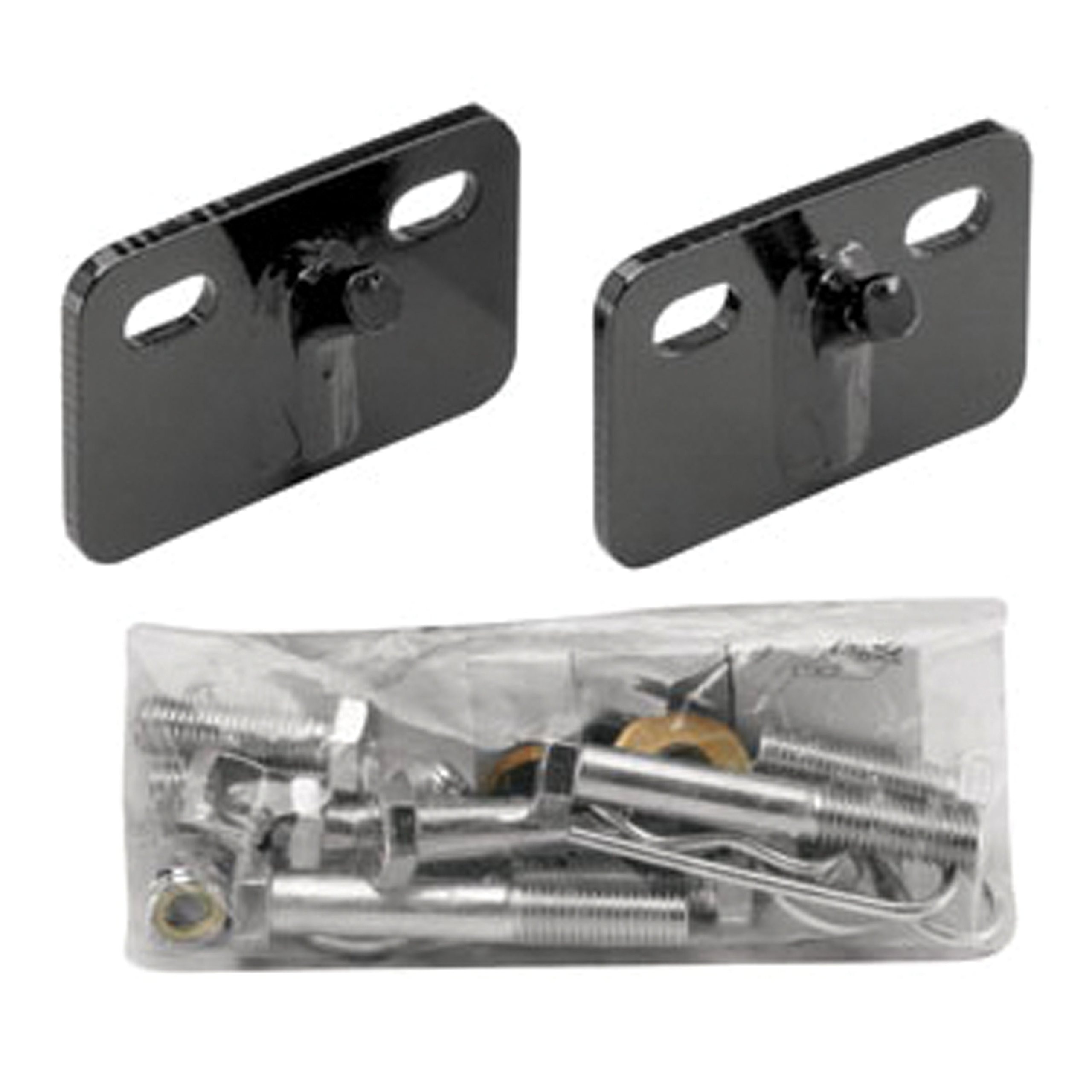 Reese 58305 Bolt-On Weight Distributing Chain Hangers for Trailers & Towing - Heavy Duty Hitch Accessories for Safe Load Balancing