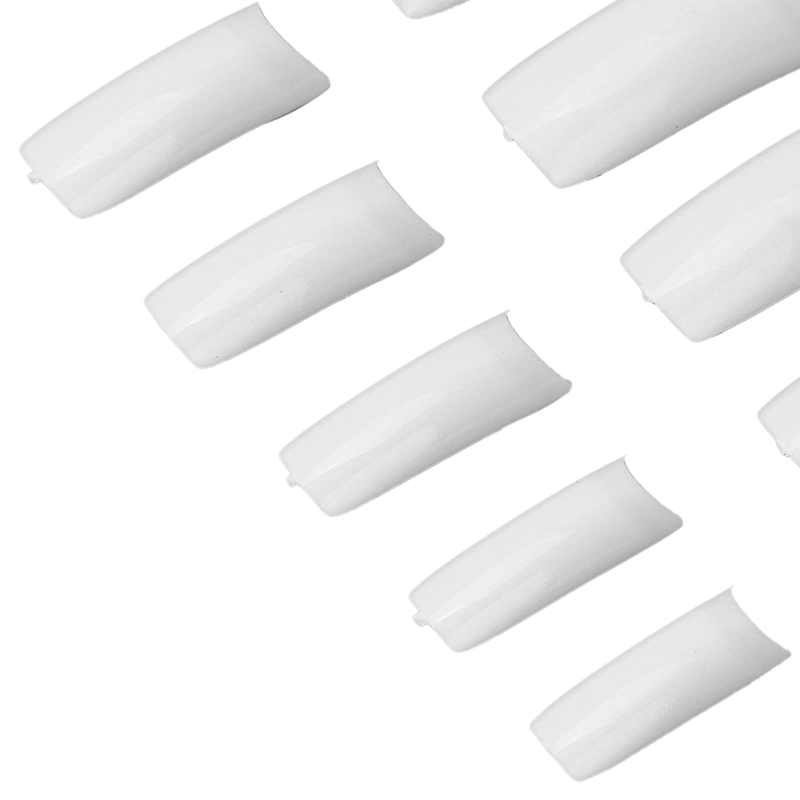 Professional Fake Nail Tips - Safe, Eco-Friendly & Sturdy Artificial Nails for Salon & Home Use | Perfect for Nail Art, Manicures & Cosmetics Stores (N5346-02)