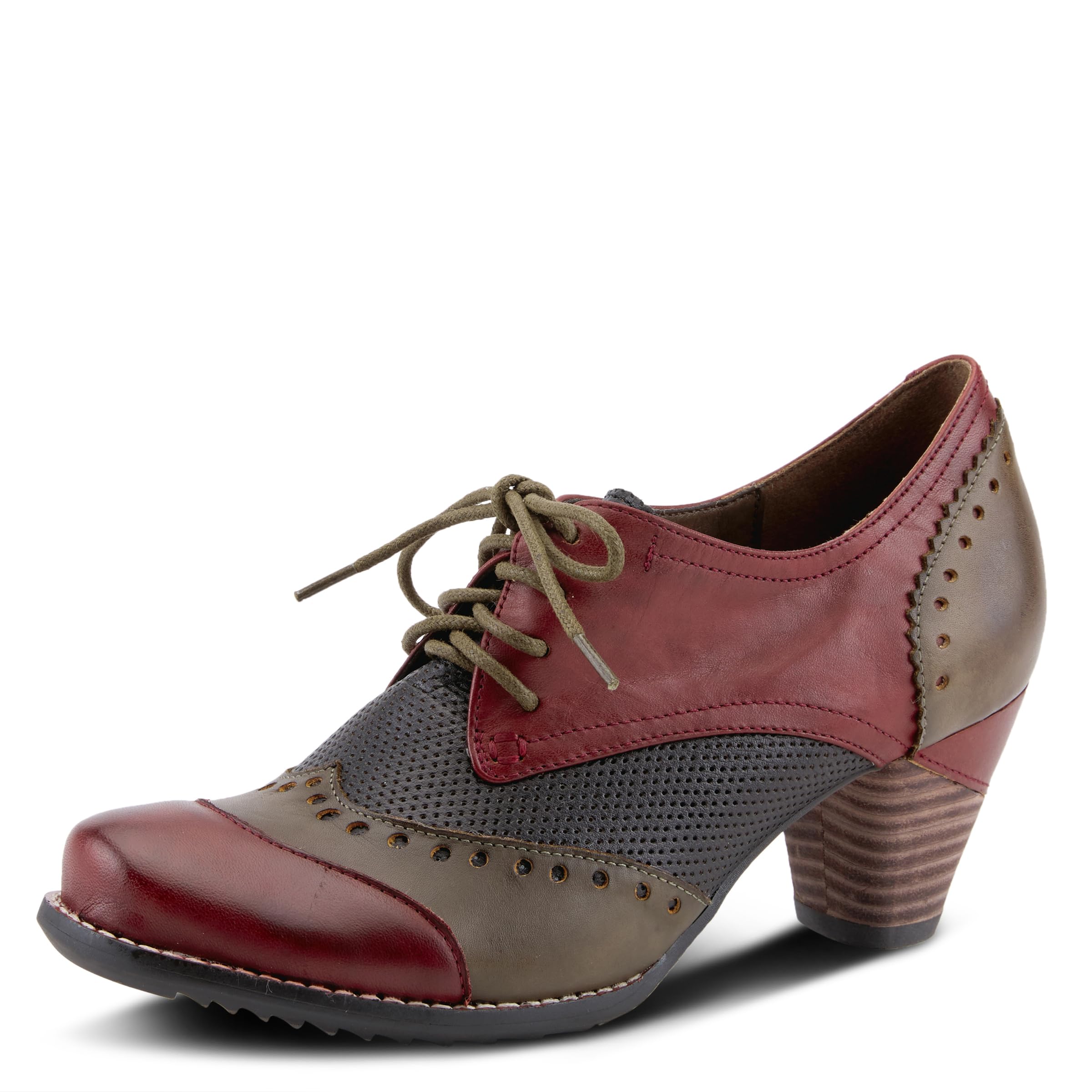 L'artiste By Spring Step Women's Bardot Dress Pump - Elegant Low Heel Shoes for Work, Party & Special Occasions