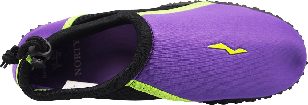 NORTY Wave Aqua Sock - Women's Quick-Dry Water Shoes for Swimming, Beach, Surfing & Water Sports - Lightweight Non-Slip Aqua Socks for Pool, Yoga & Outdoor Activities