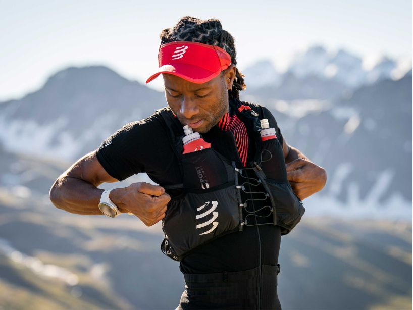 COMPRESSPORT Unisex UltRun S Pack Evo 10 Hydration Running Vest - Lightweight & Breathable for Trail Running, Hiking & Outdoor Adventures (Black)