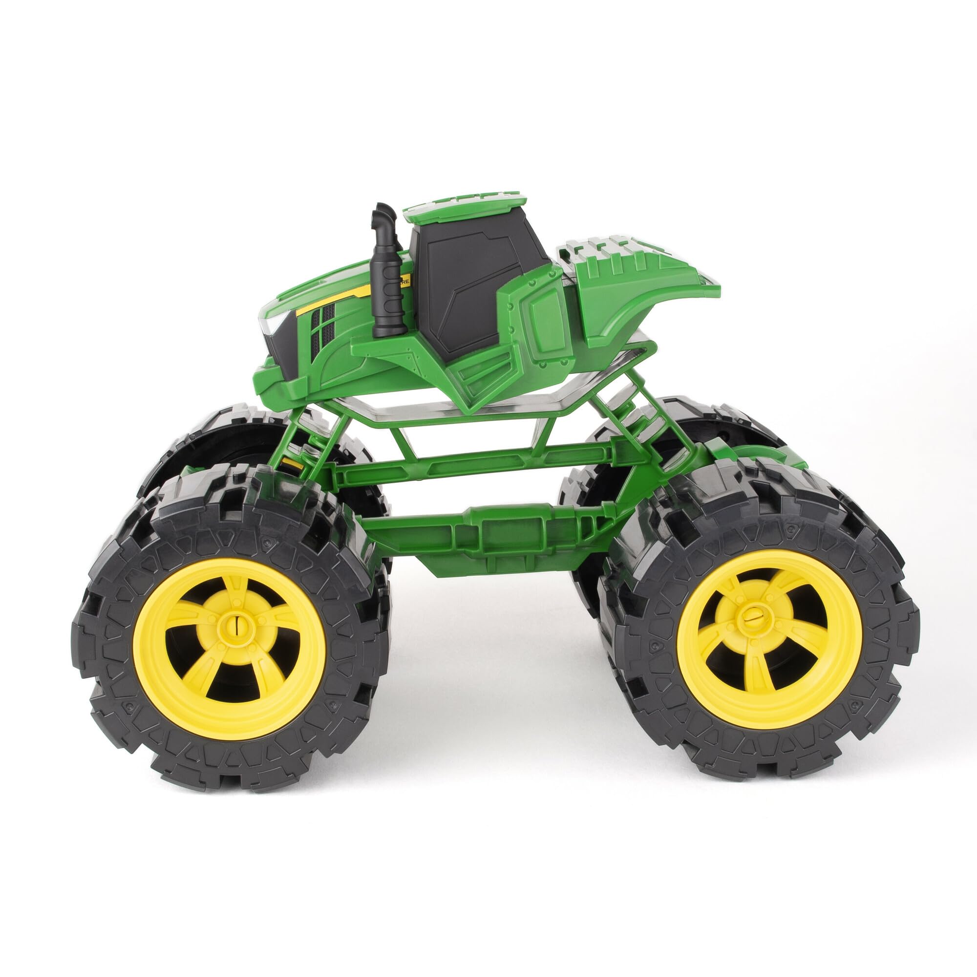 John Deere Monster Treads All-Terrain Tractor Monster Truck Toy - Durable Kids Toys for Ages 3+ - Perfect for Outdoor Play, Sandbox Fun & Pretend Farming Adventures