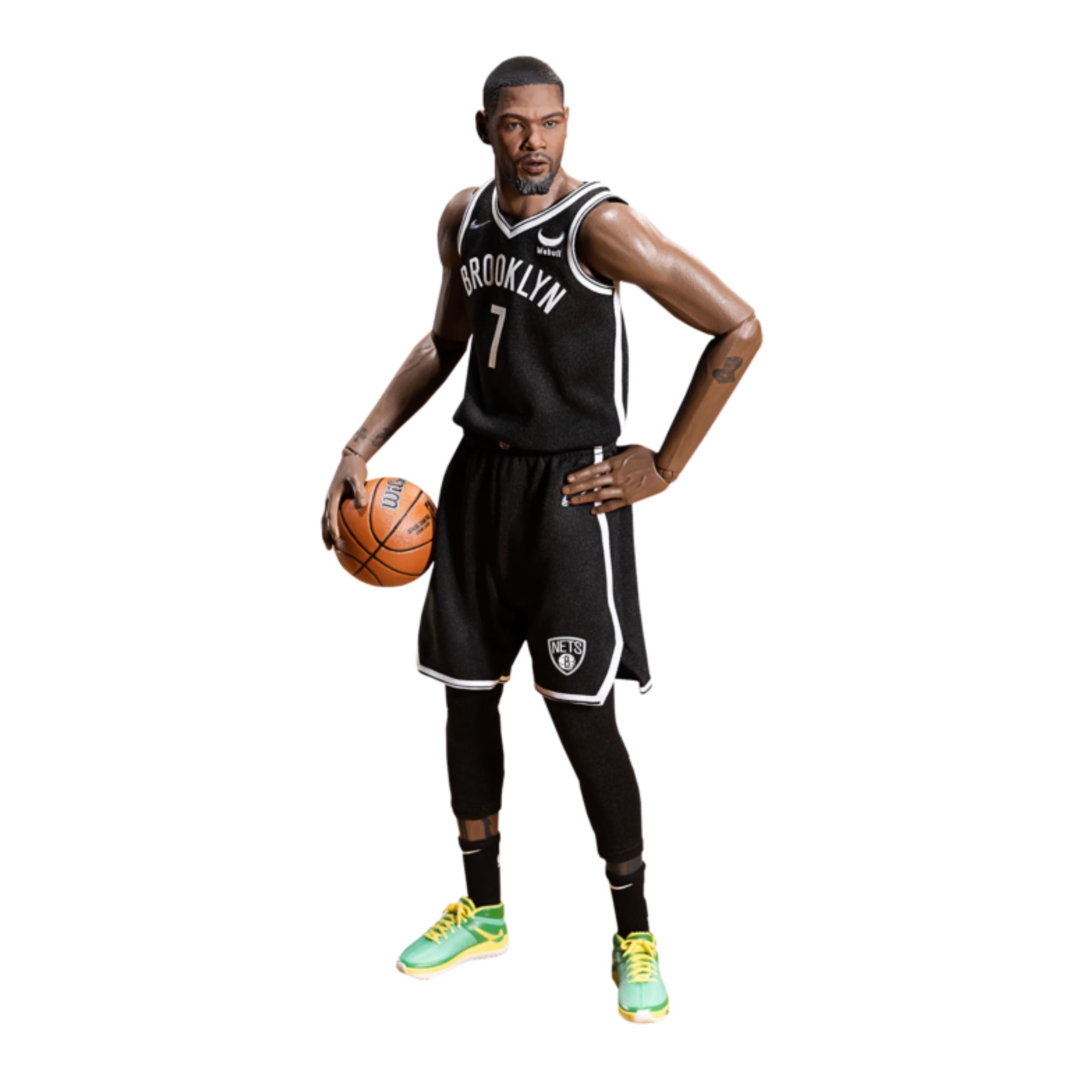 Enterbay 1/6 Scale Kevin Durant NBA Action Figure - Highly Detailed Collectible Basketball Player Statue for Fans & Collectors - Perfect for Display, Gifts, and Sports Memorabilia Collections