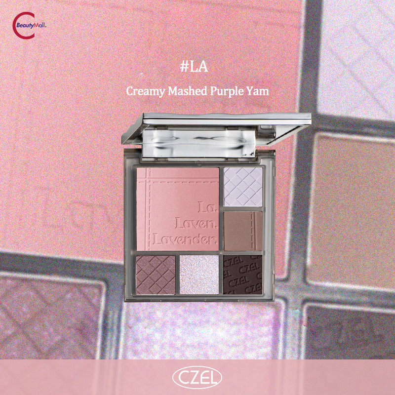 CZEL Water Ripple Eyeshadow Palette - 12 Highly Pigmented Matte & Shimmer Eyeshadows for Stunning Eye Makeup | Perfect for Day to Night Looks, Parties & Special Occasions