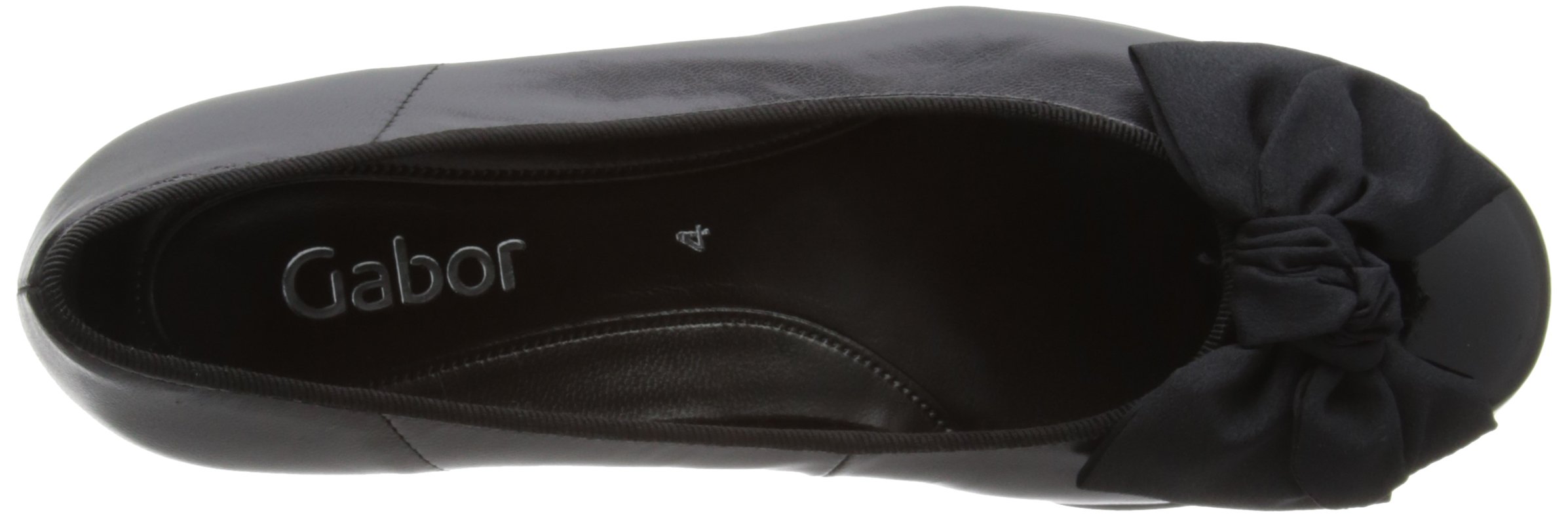 Gabor Women's Comfortable Ballet Flats - Soft Leather Slip-On Shoes for Dance, Work & Casual Wear - Perfect for Ballet Class, Office & Everyday Use