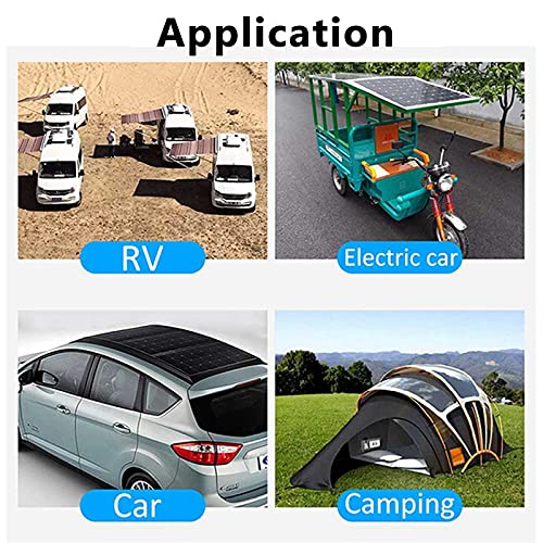 200W Solar Panel Kit with 60A Charge Controller - 12V Battery Charger for Off-Grid Power, RV, Boat, Caravan & Camping | Portable Solar Energy System for Outdoor Adventures & Emergency Backup