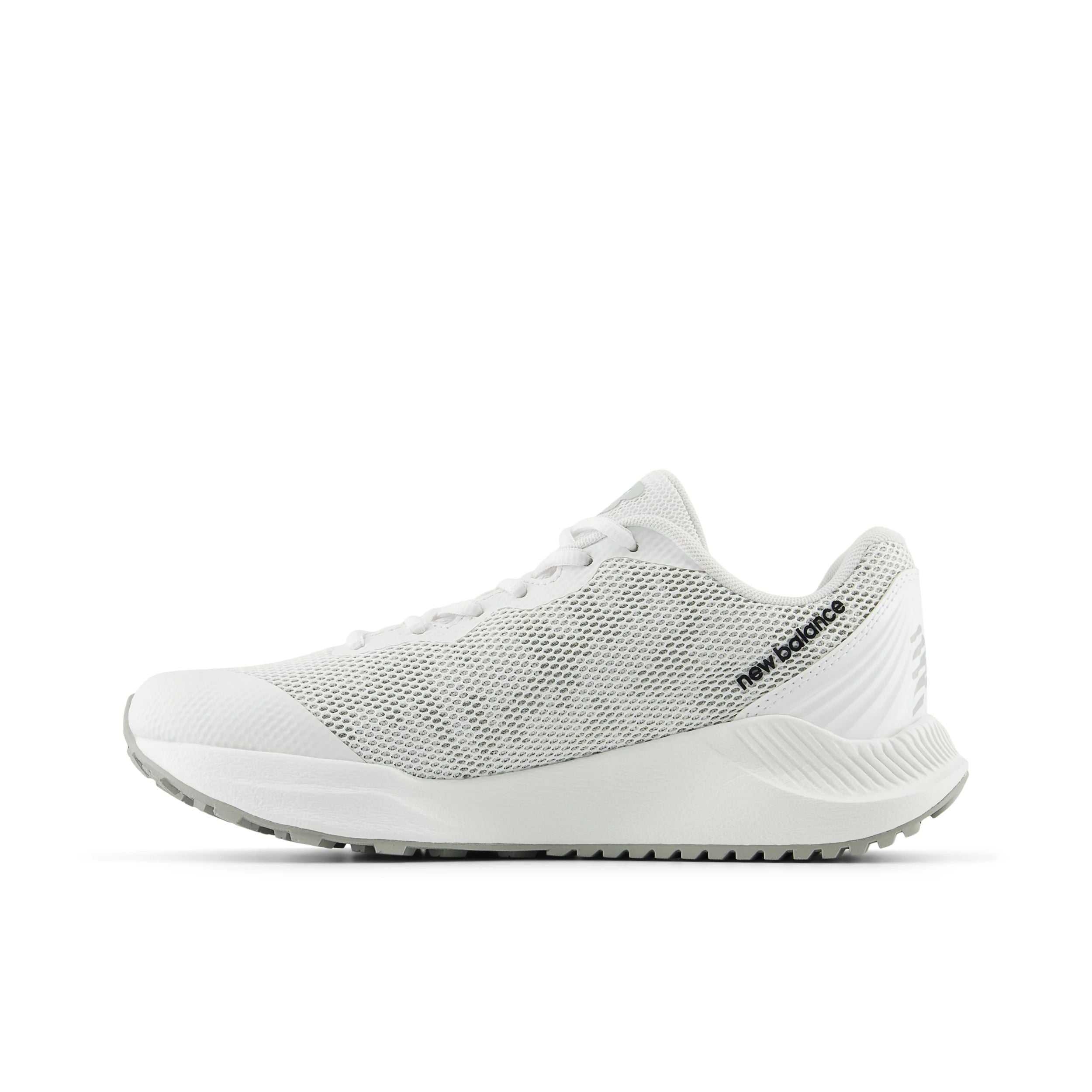 New Balance 4040v7 White Youth Turf Soccer Cleats - Lightweight Athletic Shoes for Kids - Perfect for Youth Soccer Games & Training Sessions