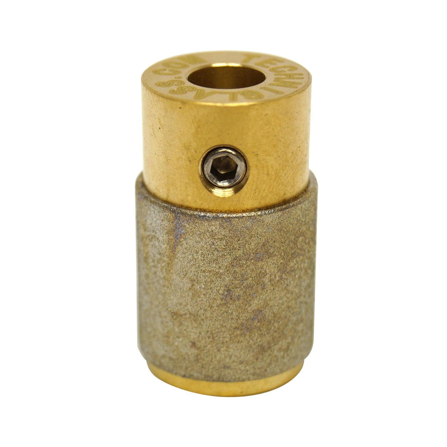 3/4 Inch Fine Brilliant Grinder Bit - Diamond Coated Rotary Tool Accessory for Metal, Glass, Ceramic & Stone Polishing | Perfect for DIY Crafts, Jewelry Making & Home Renovation Projects