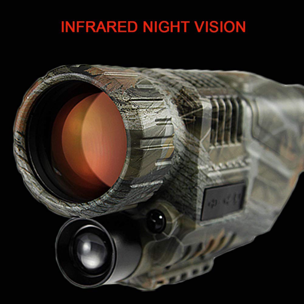 TIANHEY Night Vision Goggles with HD Digital Camera - Infrared Binoculars for Night Photography & Video Recording - 100% Clear Night Vision for Hunting, Wildlife Observation & Security Surveillance
