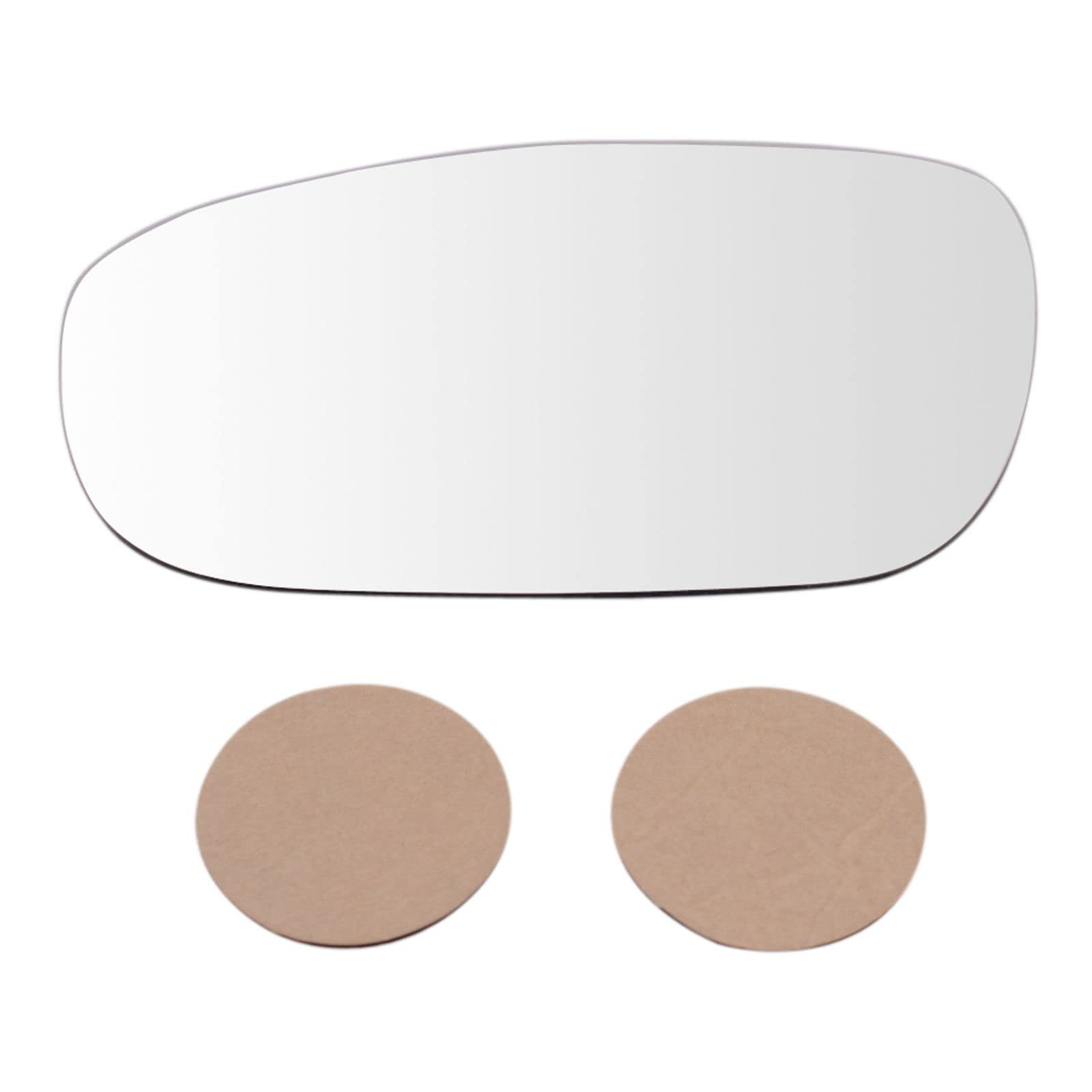 Replacement Exterior Power Mirror Glass - Left Driver Side for Dodge Charger Magnum 300 | Durable Auto Part for Safe Driving & Parking Assistance