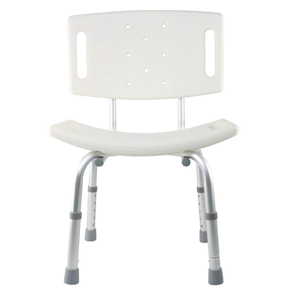 **Adjustable Shower Chair with Backrest - Non-Slip Bath Seat for Elderly, Disabled & Pregnant Women - Portable Shower Stool for Bathtub Safety - Ideal for Bathroom, Mobility Assistance & Post-Surgery Recovery**