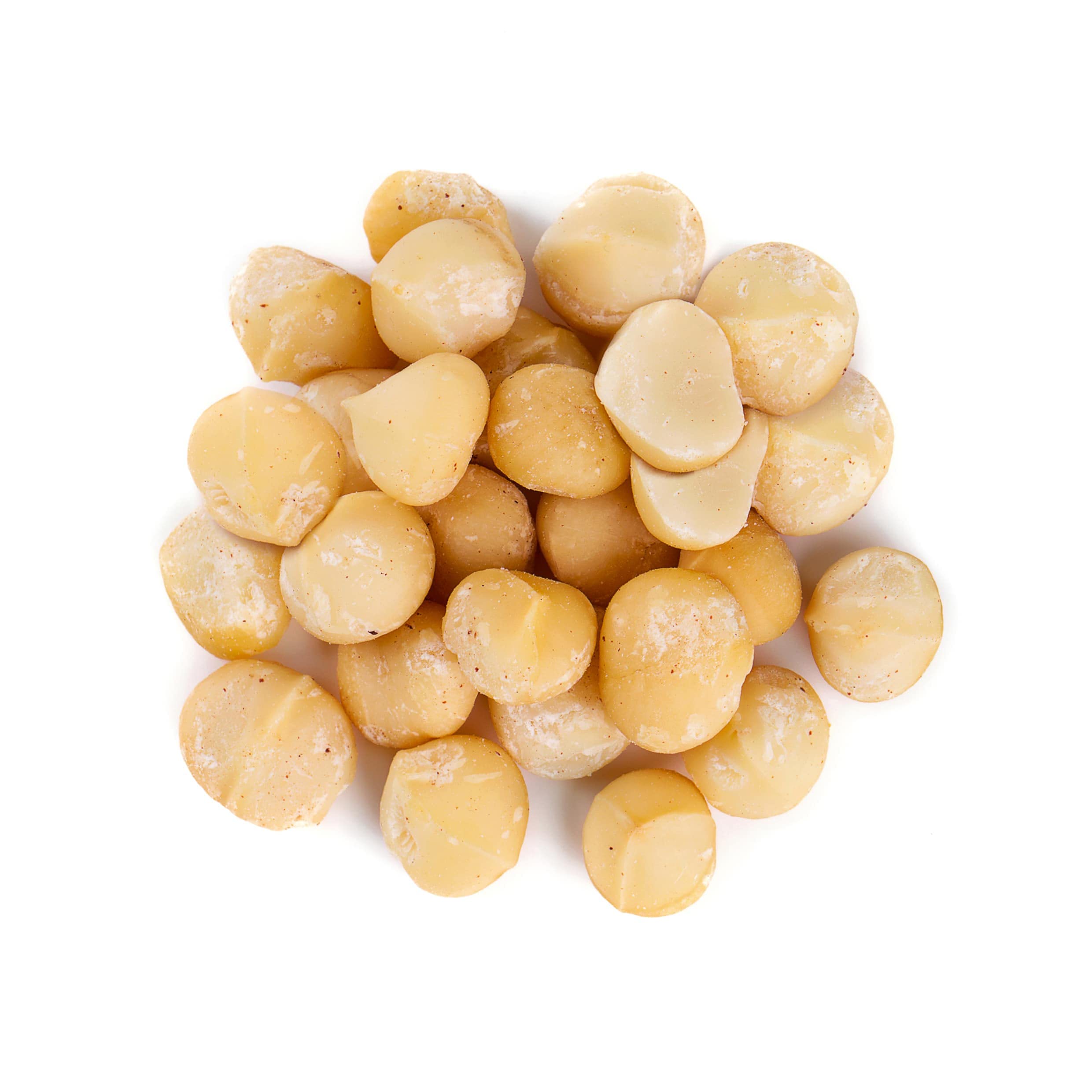 Food to Live Dry Roasted Macadamia Nuts with Himalayan Salt | 8 Pound Bulk Pack | Oven Roasted Whole Nuts | Lightly Salted, No Oil Added | Vegan, Keto & Kosher Certified | High Protein Snack | Perfect for Baking, Trail Mix & Healthy Snacking