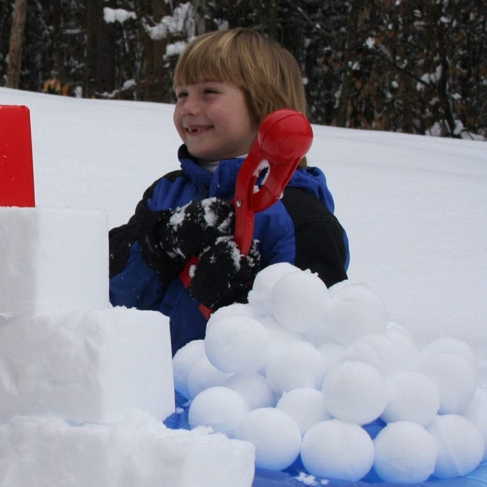 Paricon Kids Snowball Maker - Winter Snow Toy & Sand Mold for Outdoor Play - Perfect for Snowball Fights, Snowman Building & Beach Sandcastles