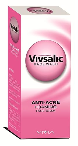 Vivsalic Skin Whitening & Brightening Face Wash with Glutathione Cream - 60ml | Gentle Cleanser for Glowing Complexion | Perfect for Daily Skincare & Acne Treatment