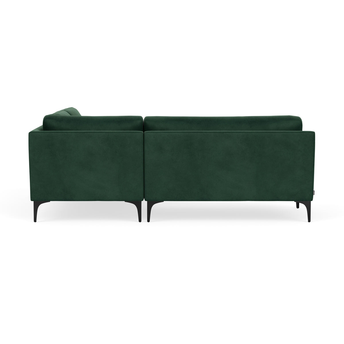 Luxury Velvet Right Corner Sofa - Modern Sectional Couch for Living Room, Small Space & Apartment | Comfortable & Stylish Home Decor
