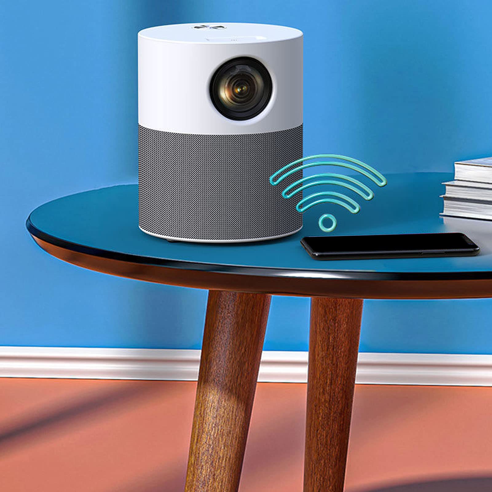 RajoNN Portable Bluetooth Projector with HD 250