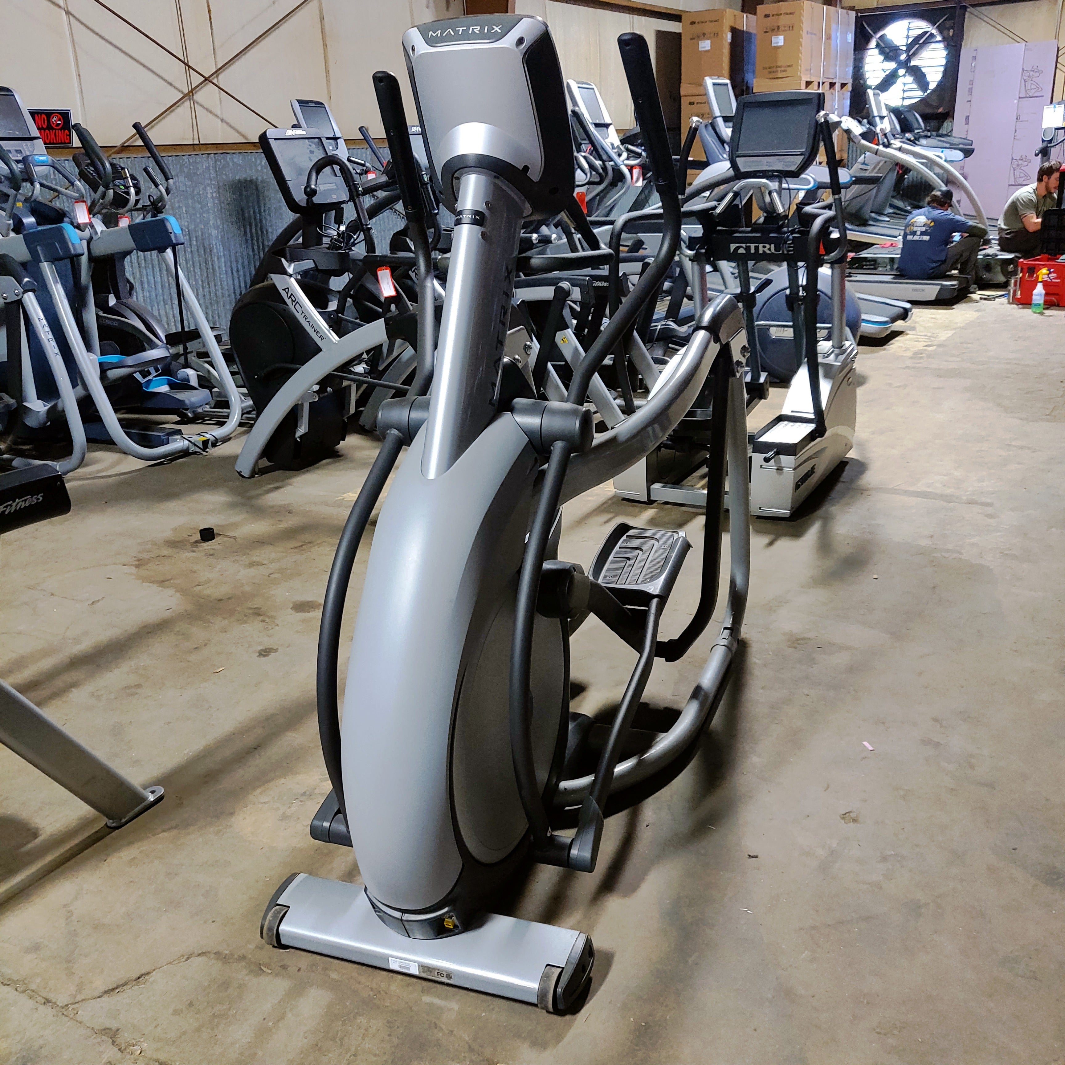Matrix E3x Suspension Elliptical Trainer - Low Impact Cardio Machine for Home Gym, Full Body Workout Equipment with Silent Magnetic Resistance (Ideal for Small Spaces, Apartment & Senior Fitness)