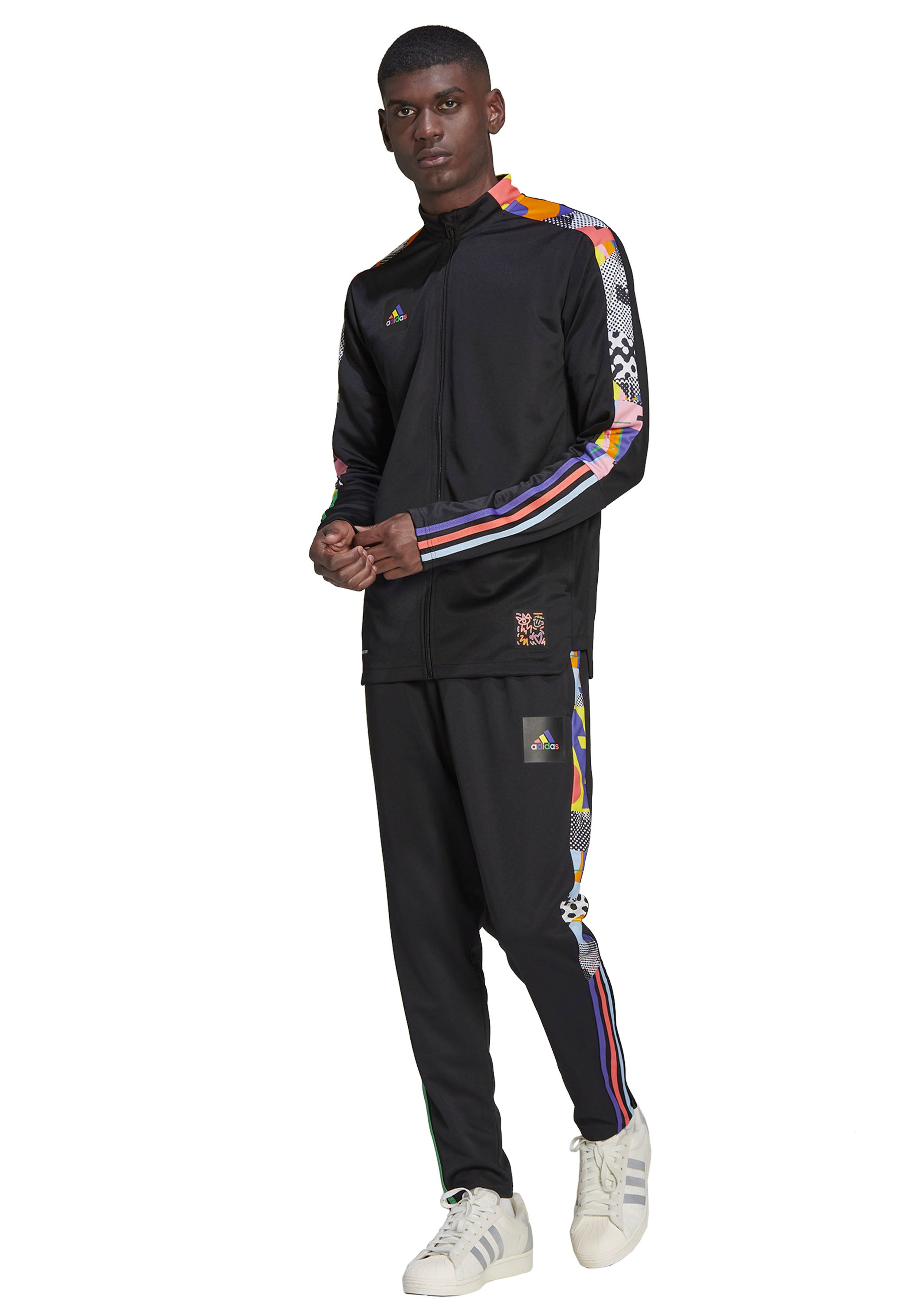 Adidas Men's Tiro Pride Track Jacket - Lightweight Training Jacket for Running & Soccer - Gym Workout & Outdoor Sports Apparel