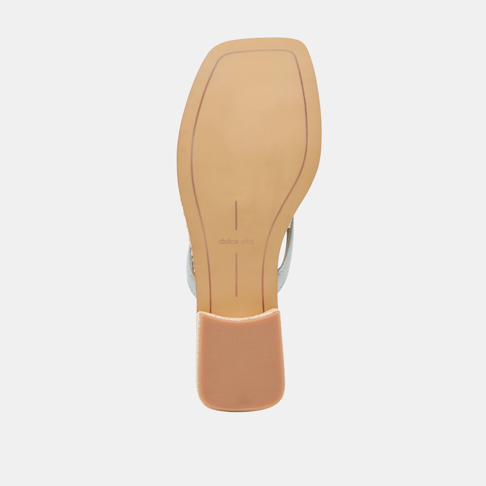Barty Sandals for Women - Ice Blue Genuine Leather Comfortable Slip-On Sandals | Perfect for Beach, Vacation, and Summer Outfits