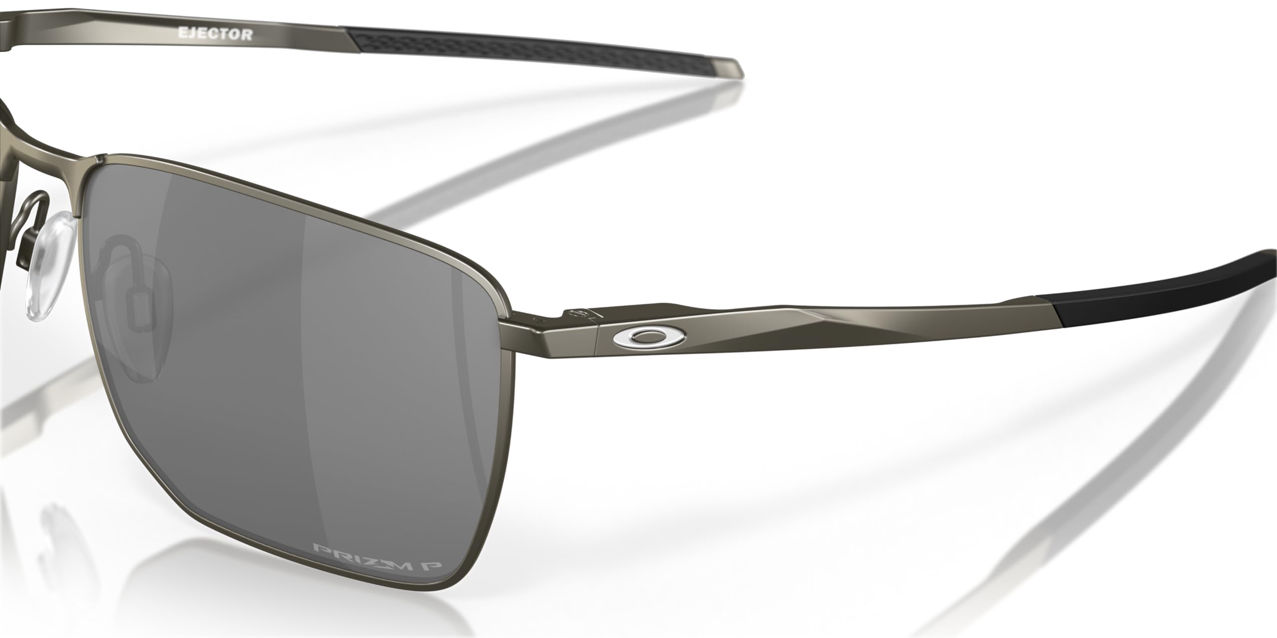 Oakley Men's Oo4142 Ejector Rectangular Polarized Sunglasses for Driving, Running & Outdoor Sports | UV Protection & Lightweight Frame