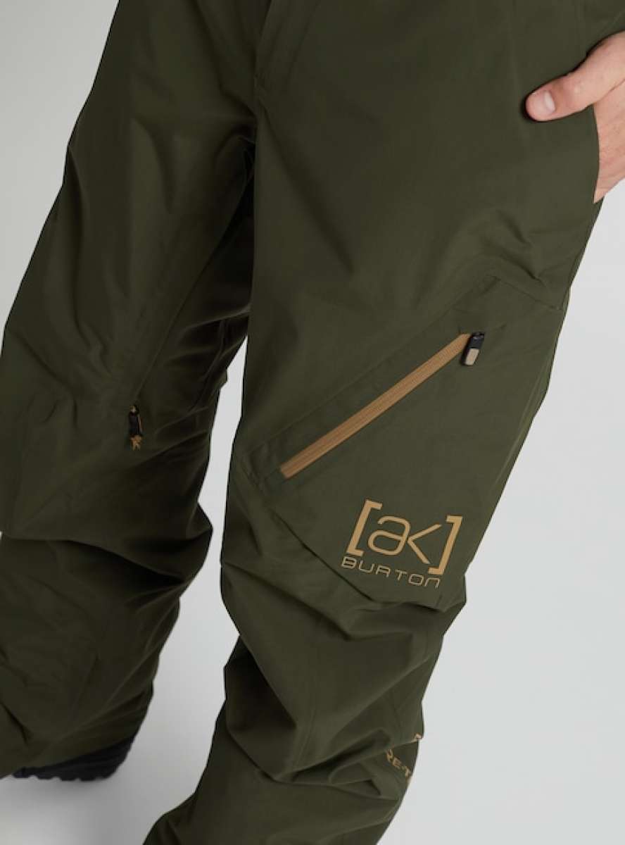 Burton AK GORE-TEX Cyclic Snowboard Pants 2023 - Waterproof & Breathable Ski Pants for Men & Women - Perfect for Snowboarding, Skiing & Winter Outdoor Adventures